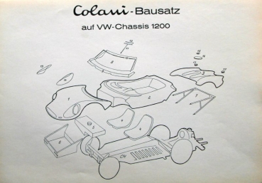 Colani Design Modelprogram 1975 Automobile-Presskit (3938)